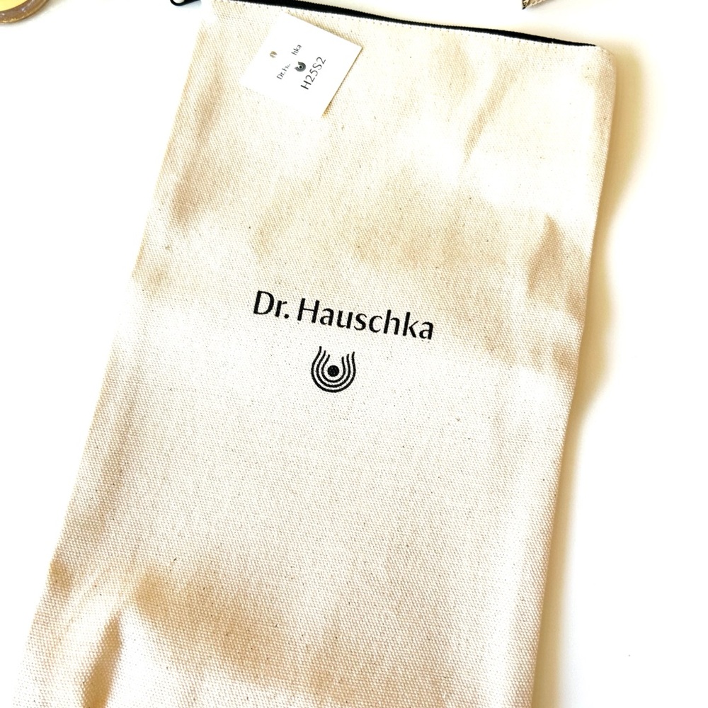 Dr. Hauschka Deluxe Canvas Cosmetic Skincare Bag